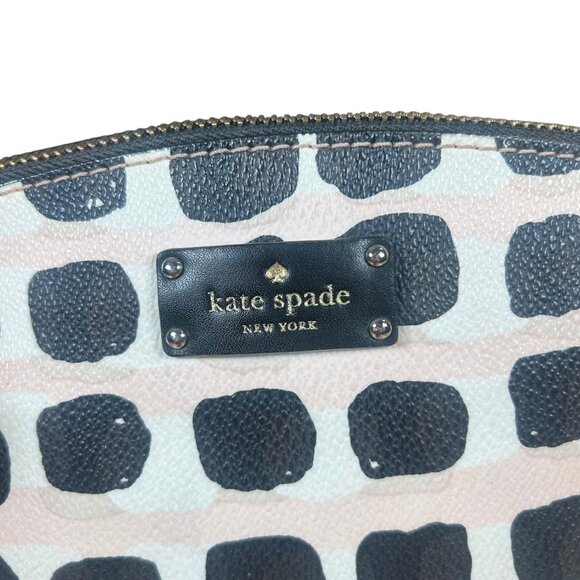 Kate Spade New York Millie Grove Street Crossbody Bag in Black Pink & White - Picture 2 of 12